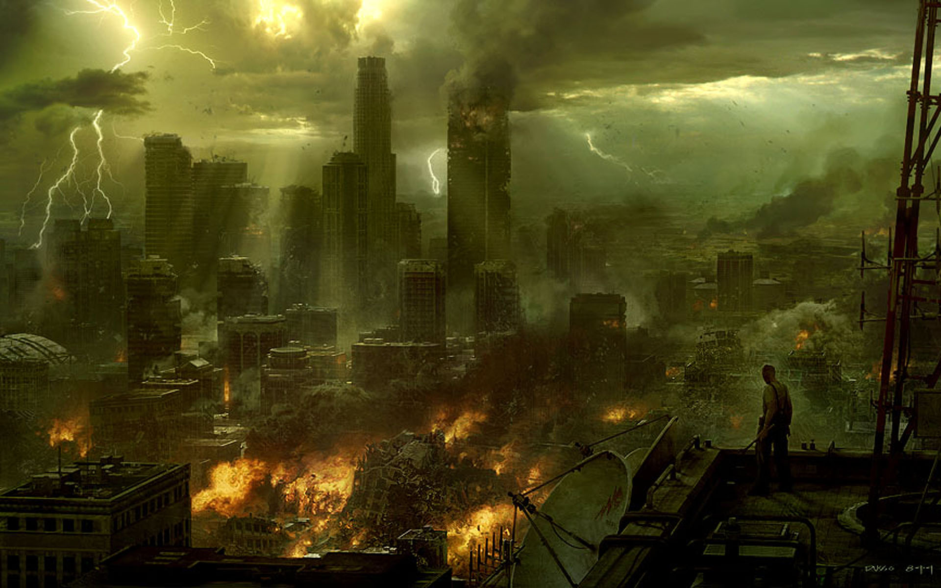 Люди атомного города. Конец света 2014 апокалипсис. Разрушенный мир. Разрушенный город.