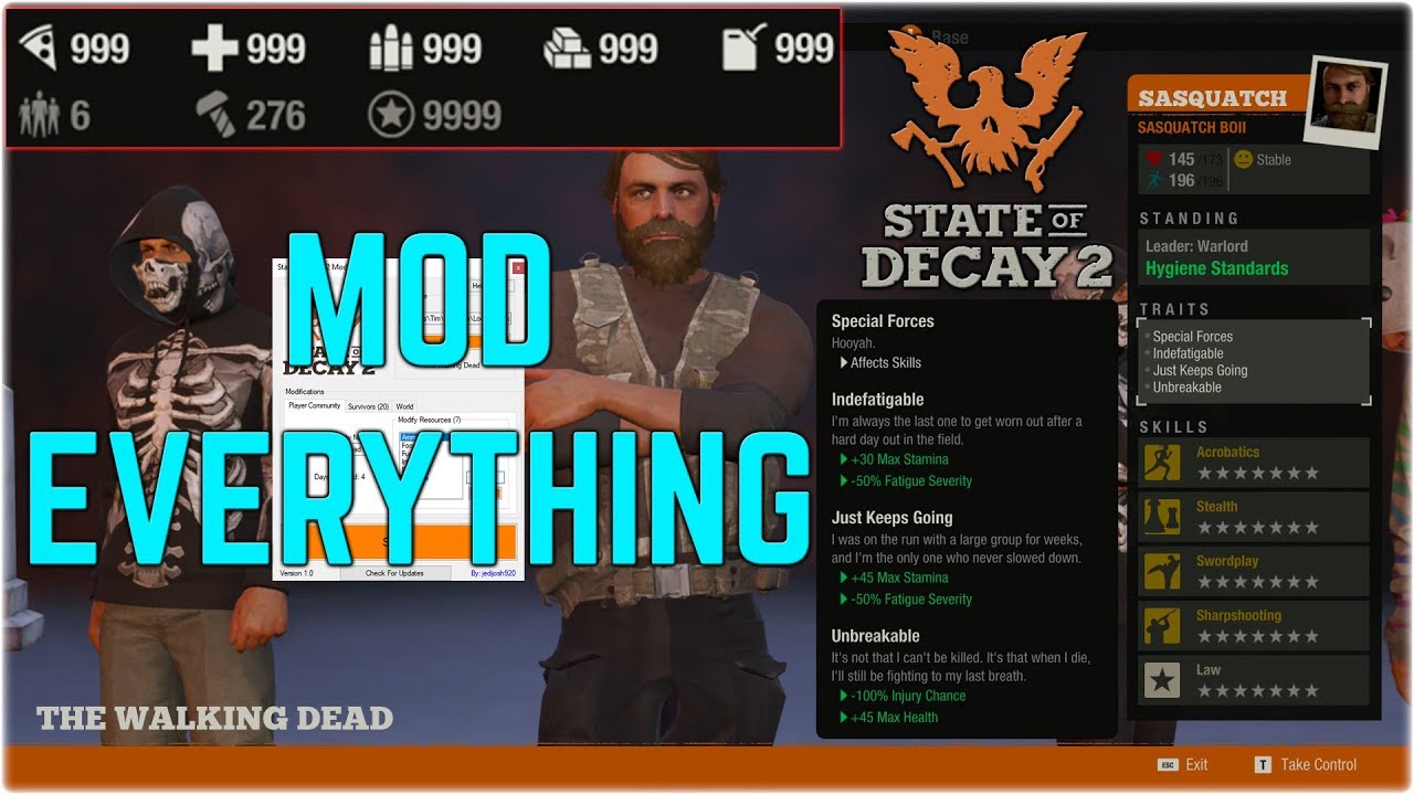 Custom Base - State of Decay 2 - Sasquatch Mods