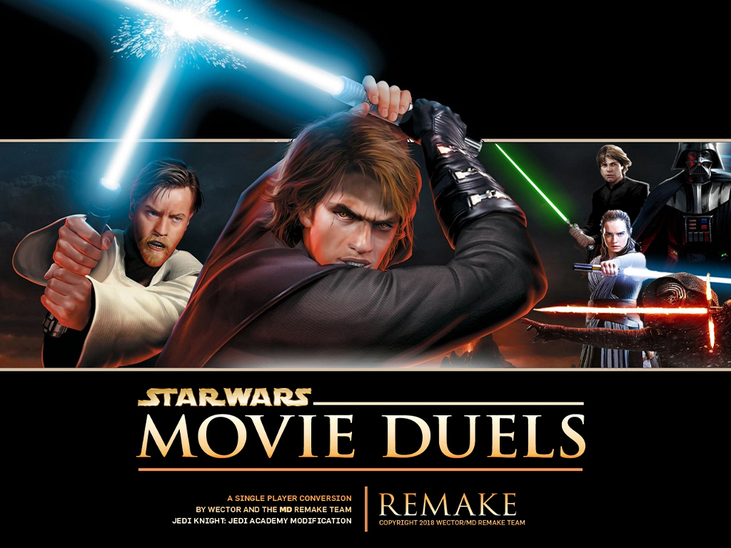 Movie duels jedi academy