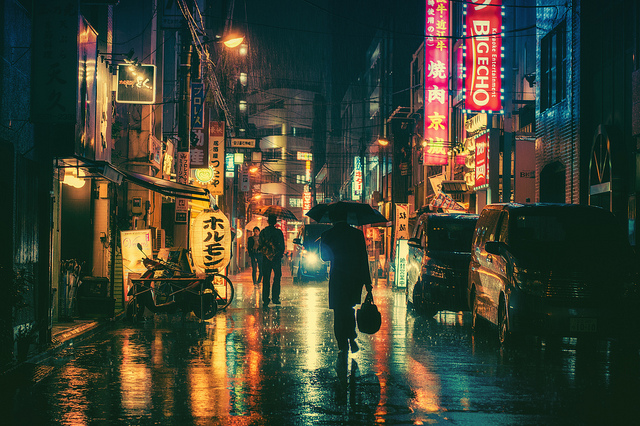 Rainy Night In Tokyo