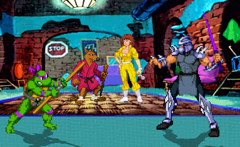 Teenage Mutant Ninja Turtles Tournament Fighters Remake feature