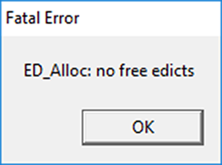 Fixing Ed Alloc No Free Edicts Tutorial Half Life Anti Climax Mod For Half Life Mod Db