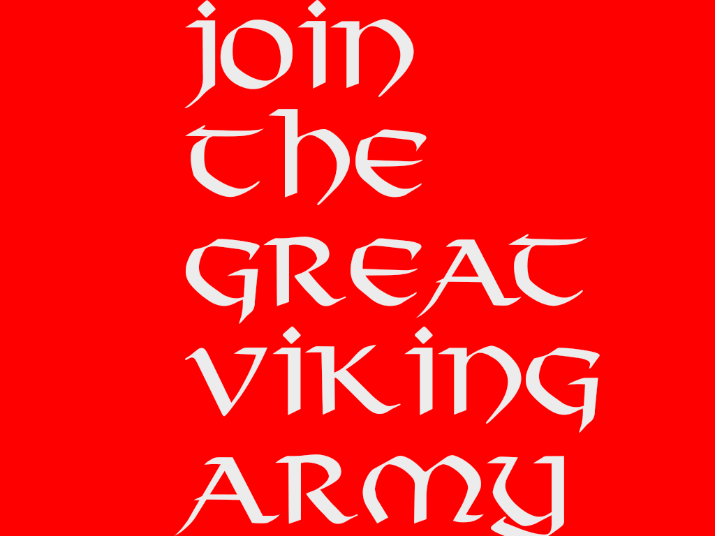Become a raider, be a Viking
