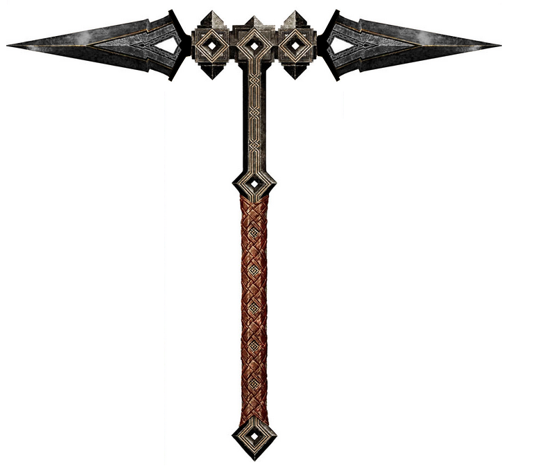 the hobbit dwarven weapons