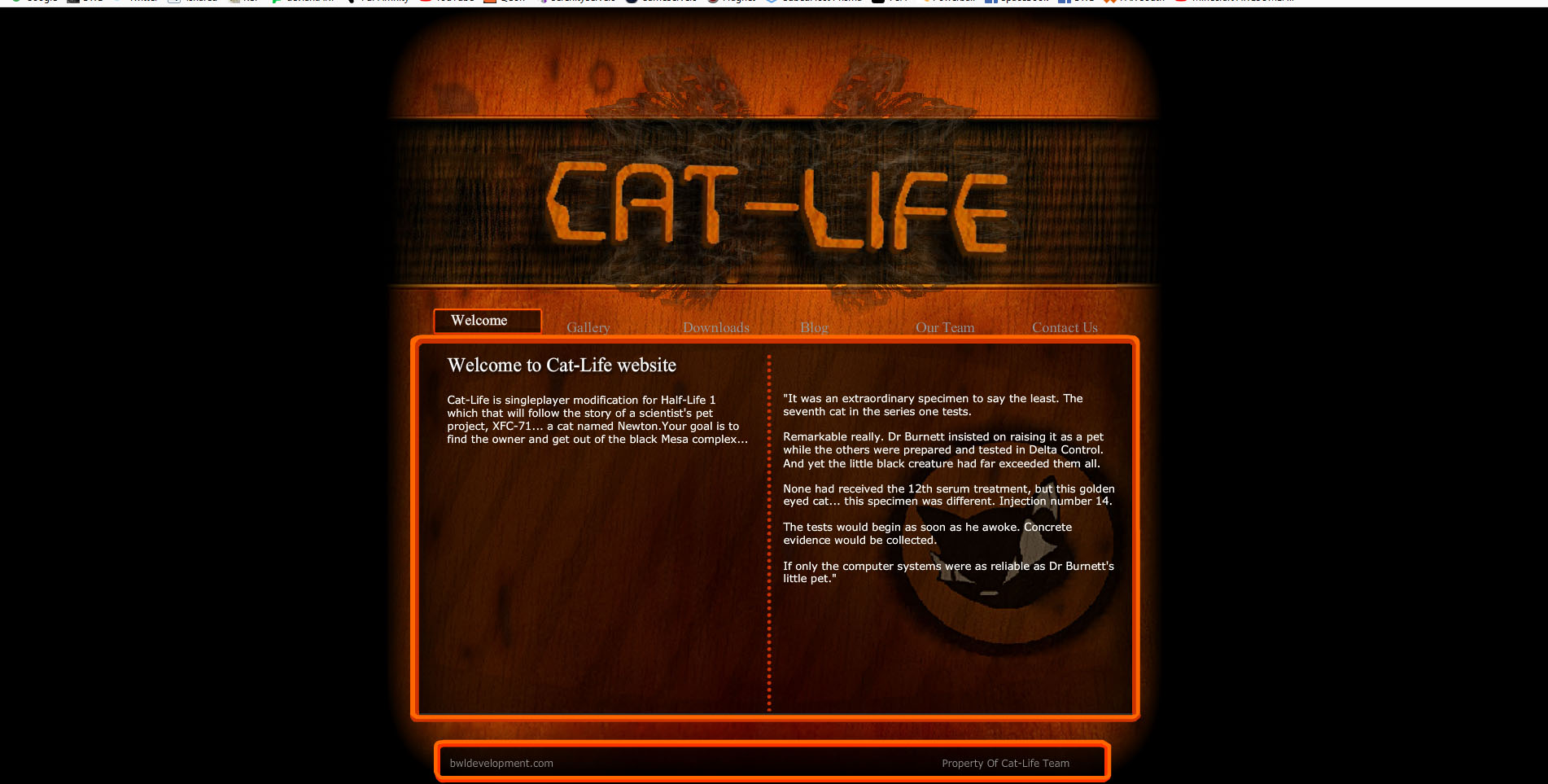 New Cat-Life Site