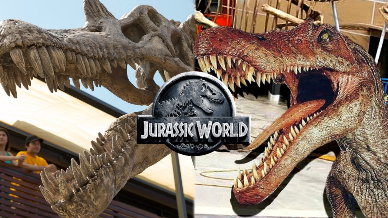 The Truth About The Spinosaurus Skeleton In Jurassic World - YouTube