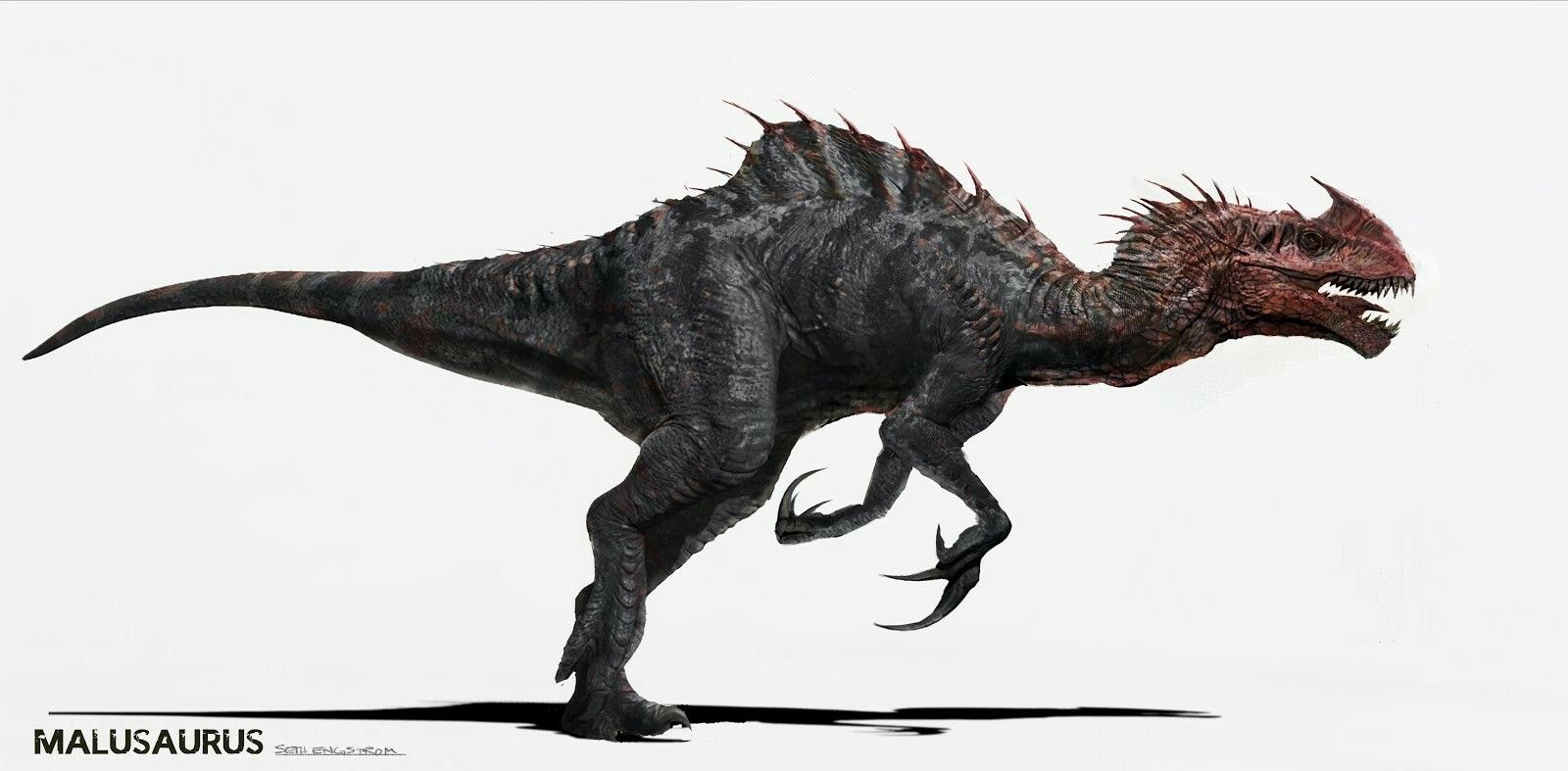Early Indominus Concept, The Mighty Malusaurus | Monster concept art,  Jurassic world, Concept art