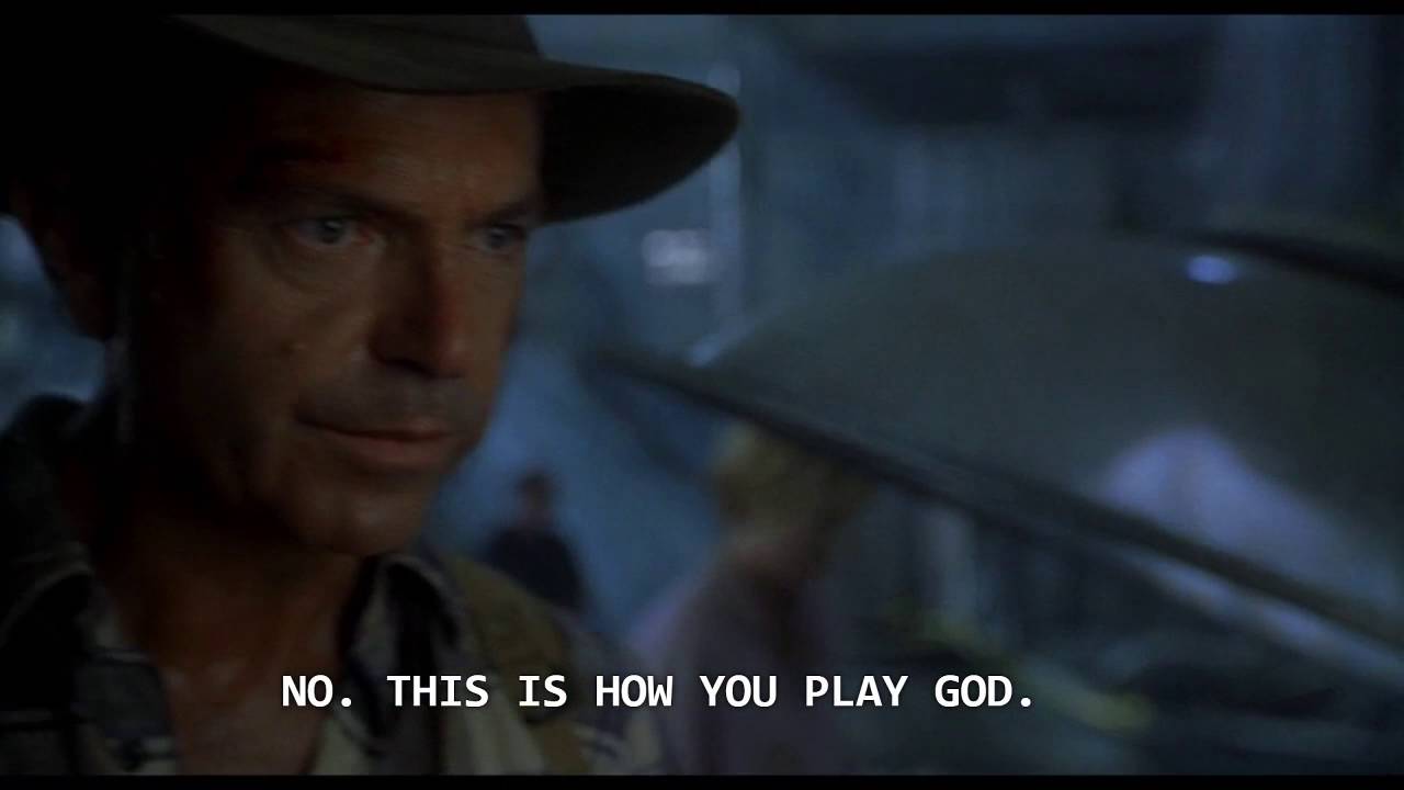 Jurassic Park 3 - This is How You Play God - YouTube