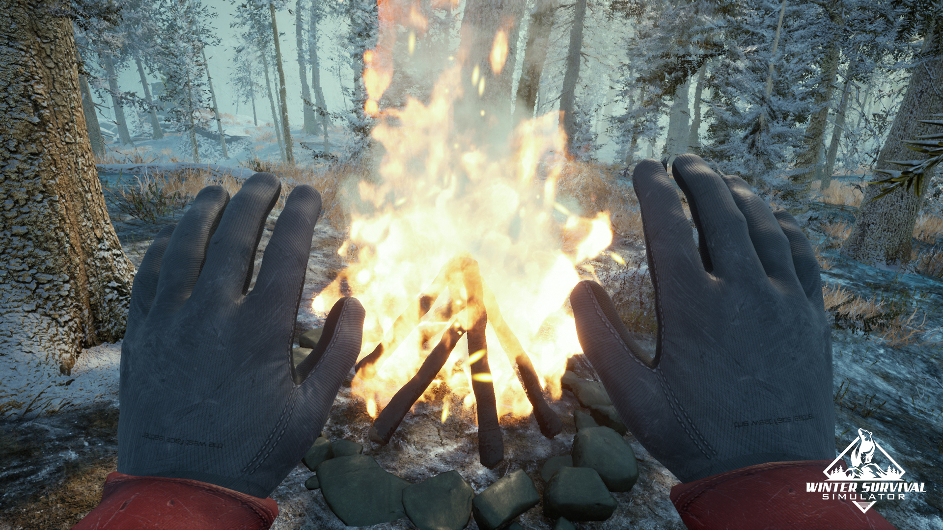 SIMULADOR DE SOBREVIVENCIA REALISTA NO INVERNO! JOGO IRADO! WINTER SURVIVAL  SIMULATOR 