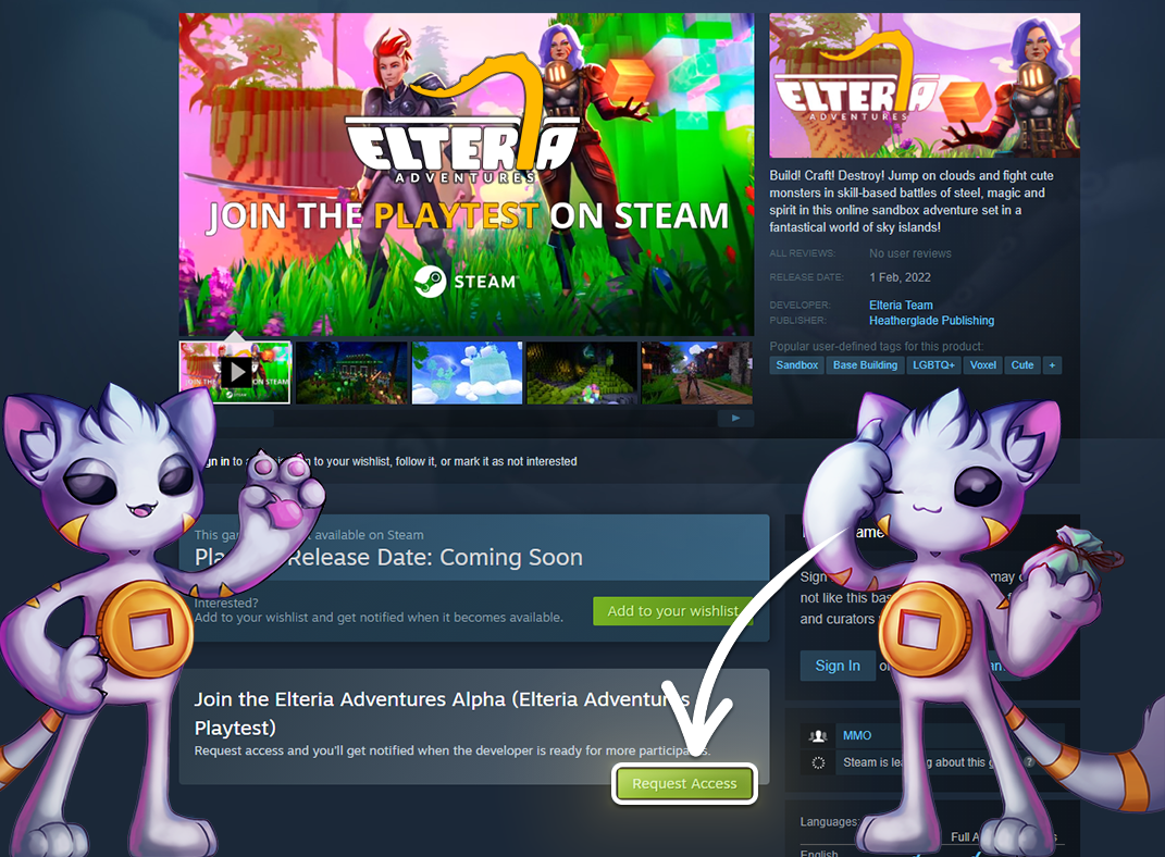 Steam is adding a playtest button