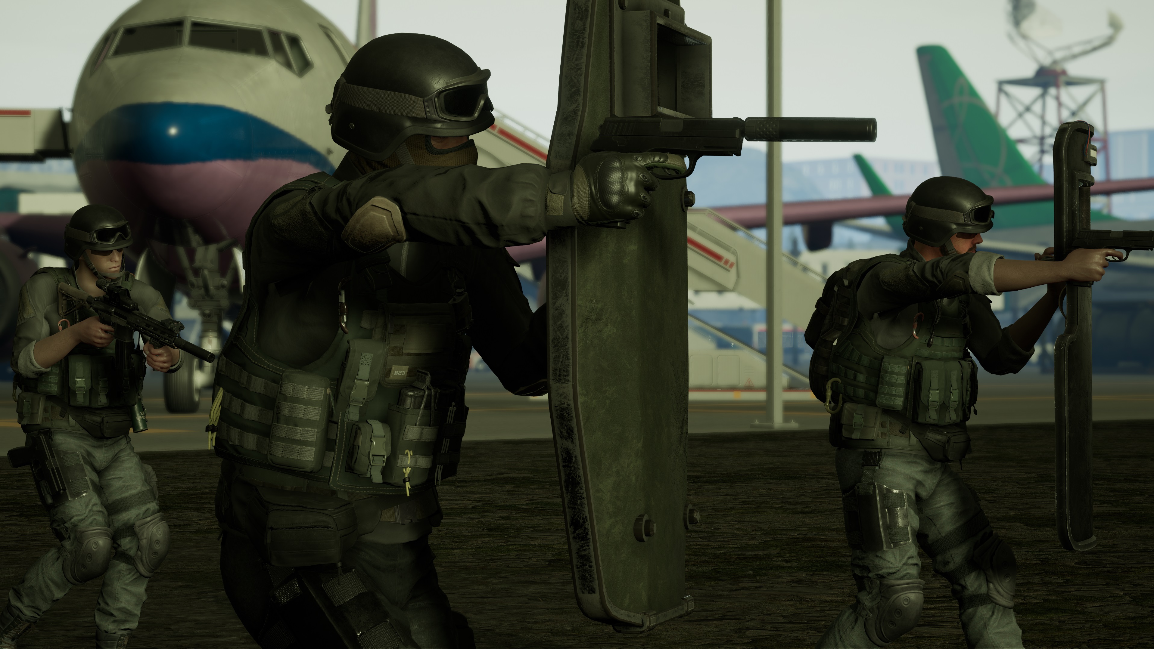 Ballistic shields news - Black One: Blood Brothers - ModDB