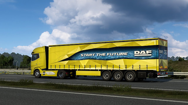 DAF Drive + 2021 DAF XF news - Euro Truck Simulator 2 Mod