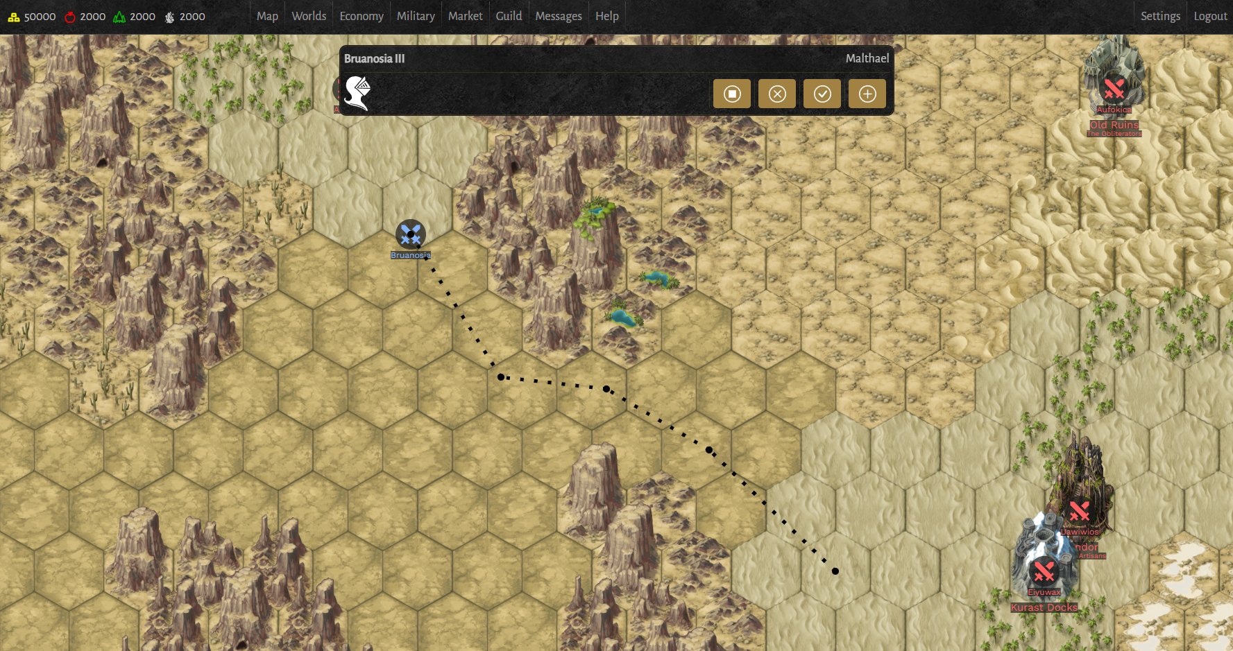 Growing Maps in Strategic Multiplayer Browser Games Expandir Mapas