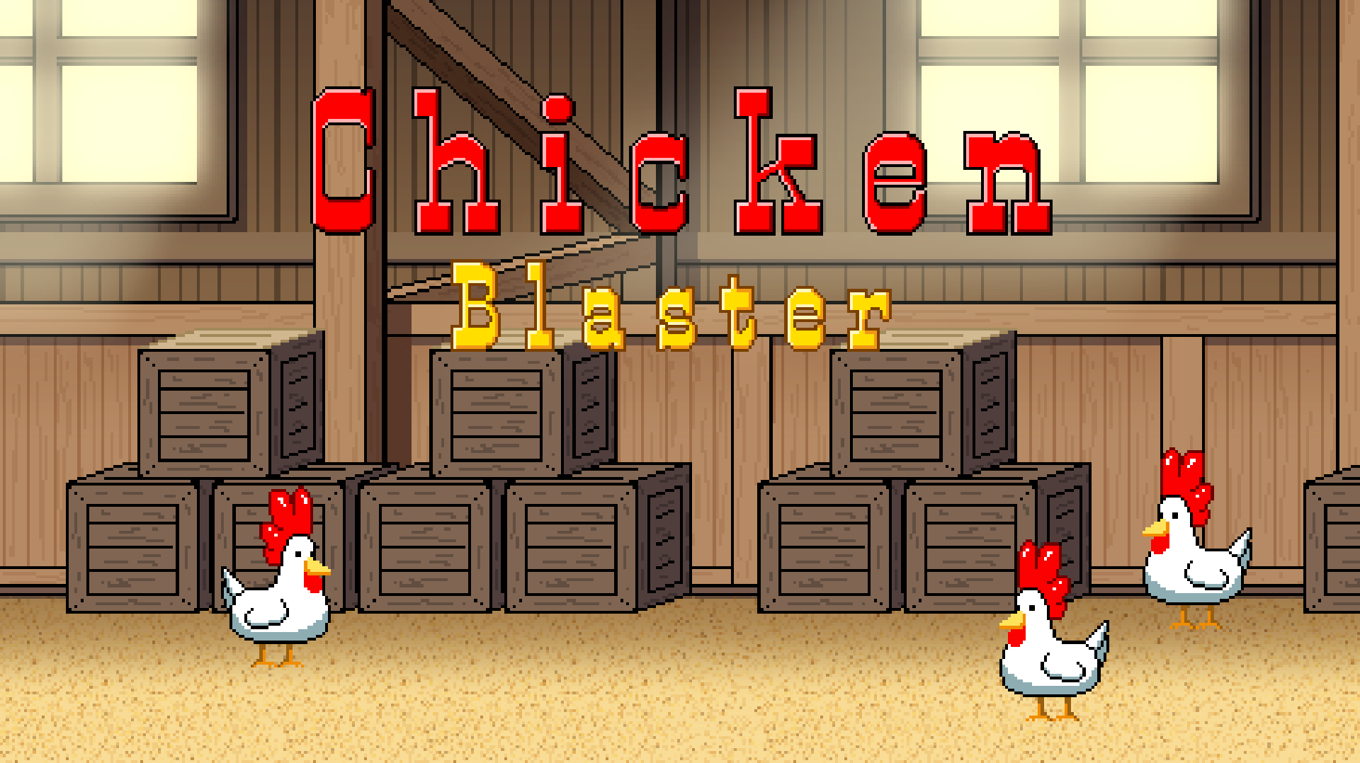 My first game news - Chicken Blaster