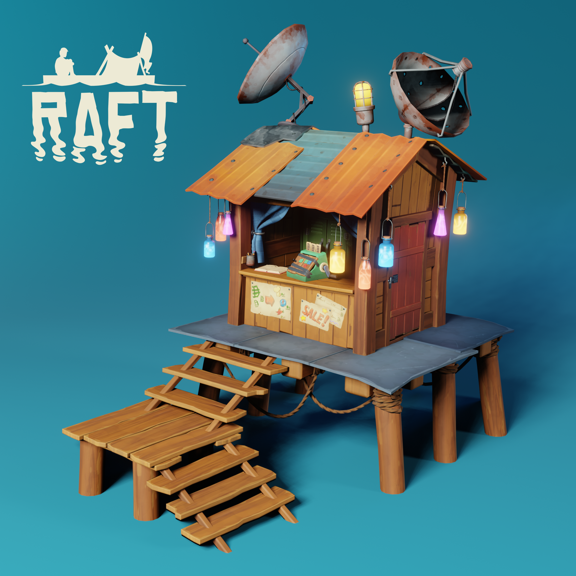 Raft мастерская стим фото 97