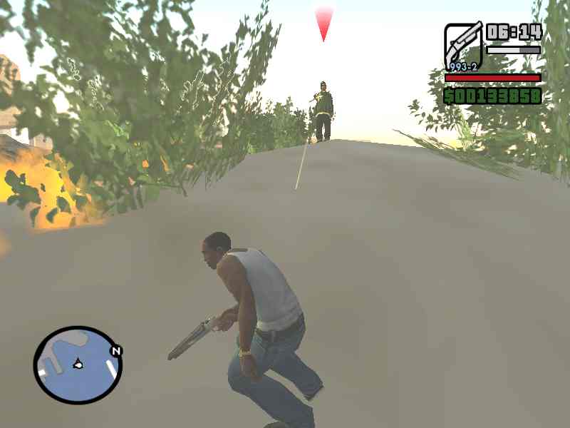 GTA San Andreas - Cadê o Game - Notícia - Curiosidades - + Um BUG