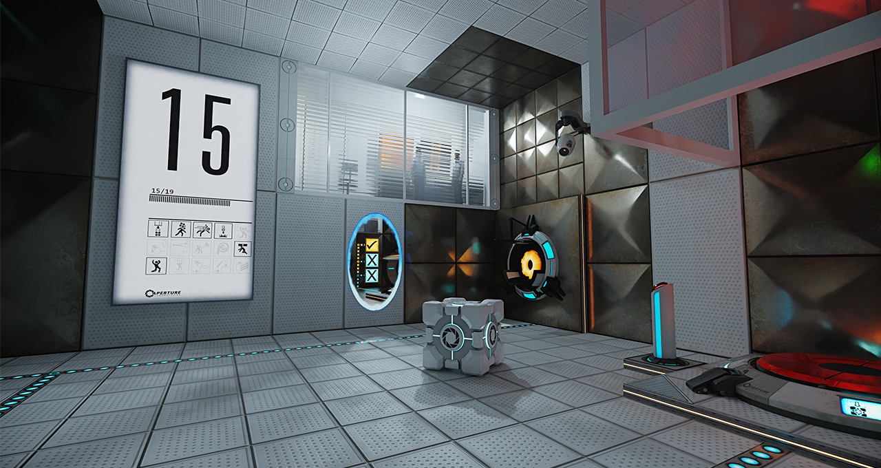 Portal 2 как пройти 6 уровень кооператив фото 100