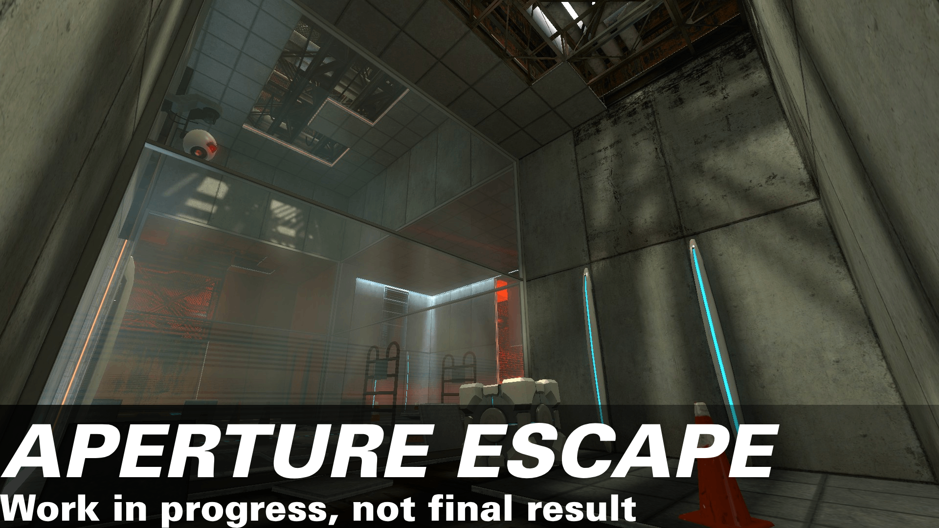 Development Update 3 News Aperture Escape Mod For Portal Moddb