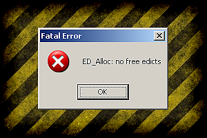 ed_alloc no free edicts