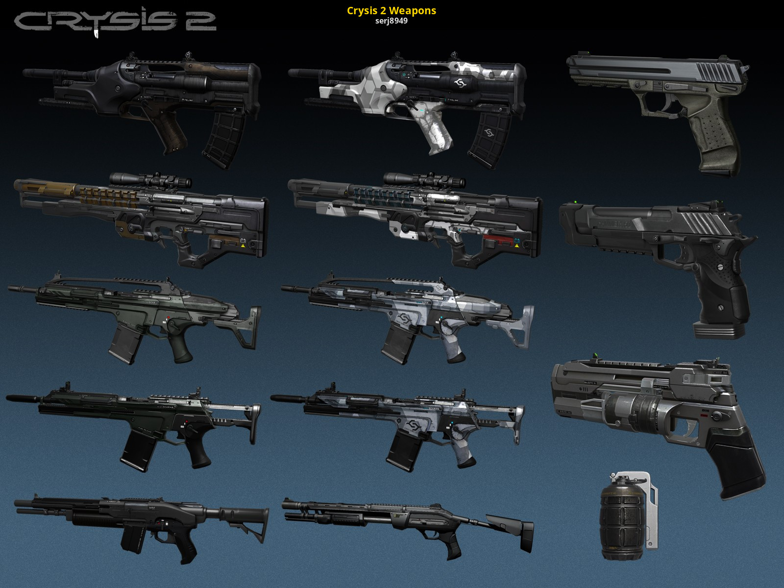 Porting weapon models from GMOD to Crysis 1 feature - ModDB