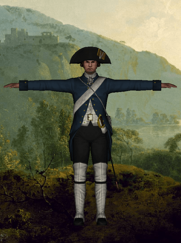 Fusilier of the Schutterij militia