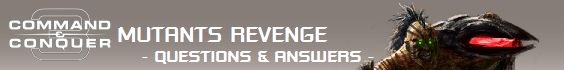 Mutants Revenge - Questions and Answers Banner