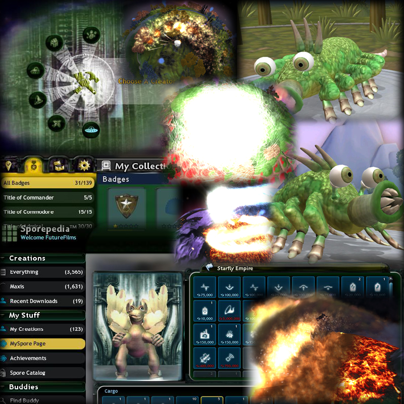 spore epic mod without ga