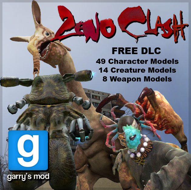 Zeno Clash releases Garry's Mod model pack news - Mod DB