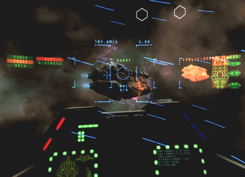 naumachia space warfare vaporwre