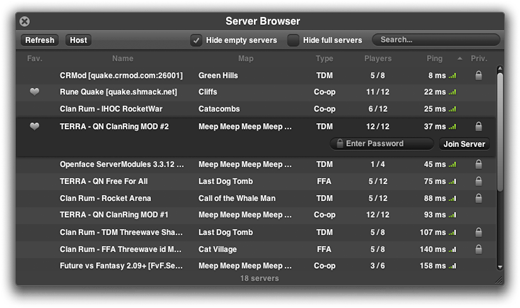 Overgrowth Server Browser