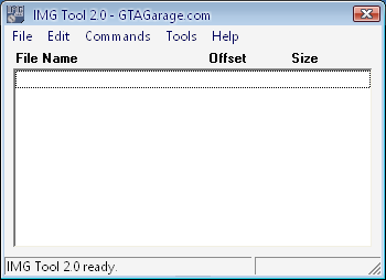 IMG Tool interface.