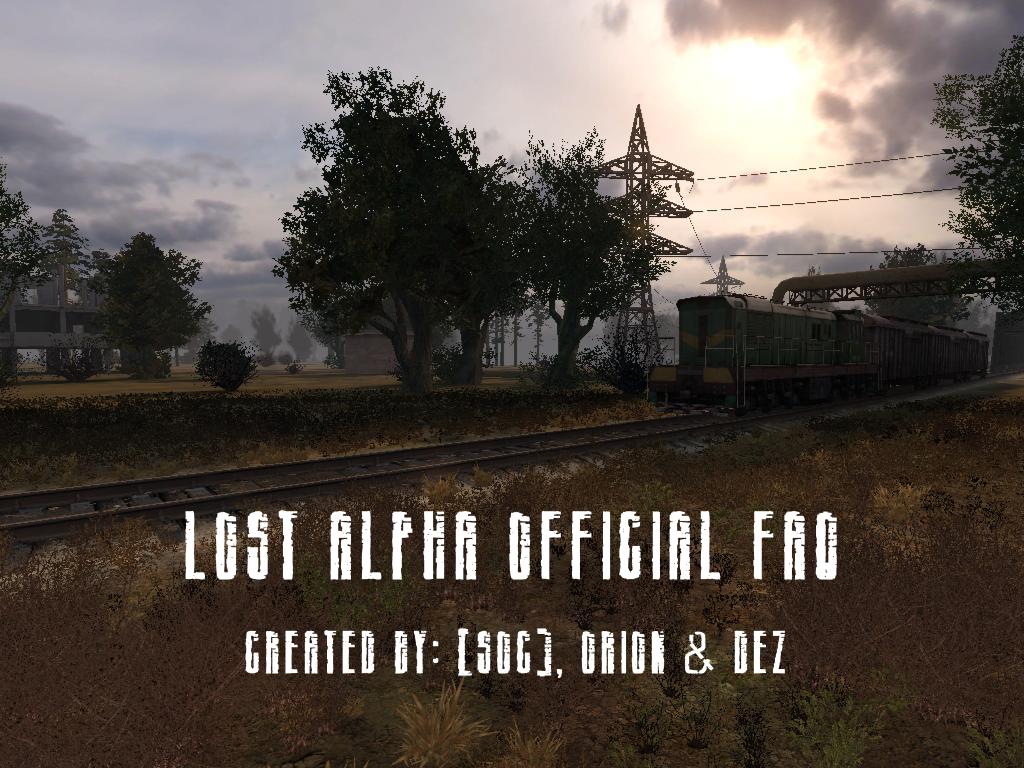 Пропавший товарищ lost alpha