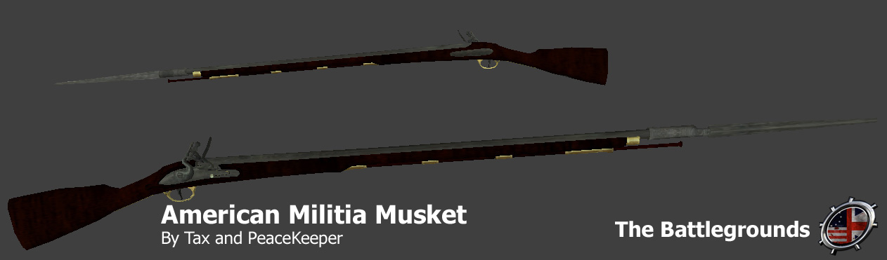 American Militia Musket