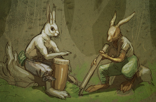 Rabbit musicians