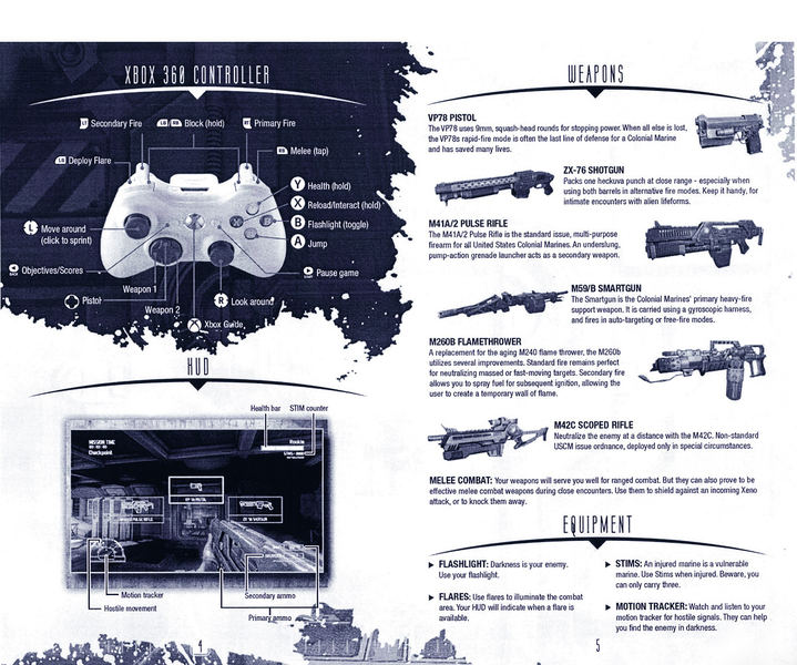 PS3 Video Game Aliens vs Predator Rebellion with Manual WORKS