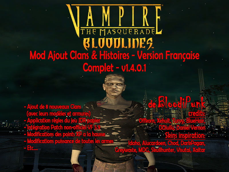 Clans image - Vampire: The Masquerade – Bloodlines - ModDB