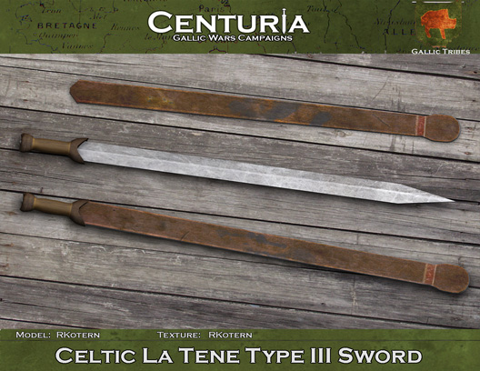 Celtic La Tene Type III Sword