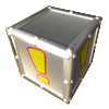 Armored Crate with Exclamation Point