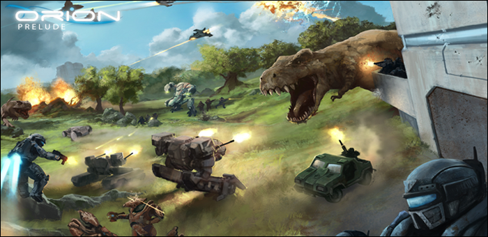 Dinosaurs with style are featured in Orion: Prelude - Two New Screenshots  Released