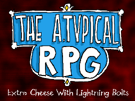 Pre-order the A.Typical RPG Extra Cheese with Lightning Bolts Edition on Desura!