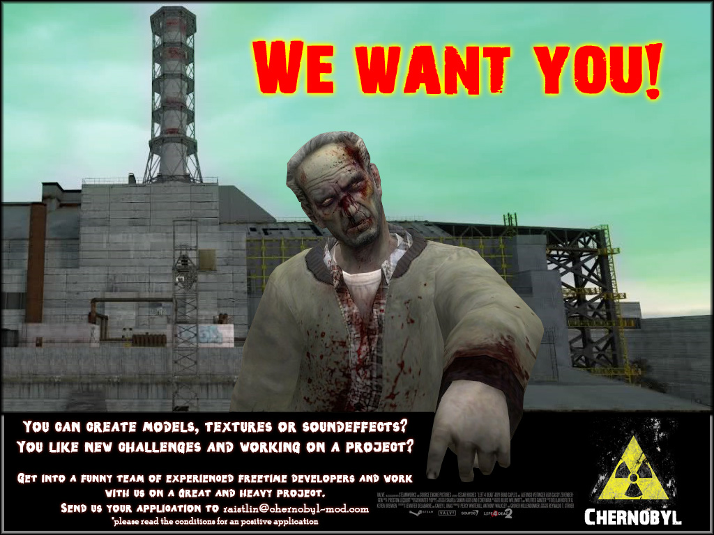 We want you!