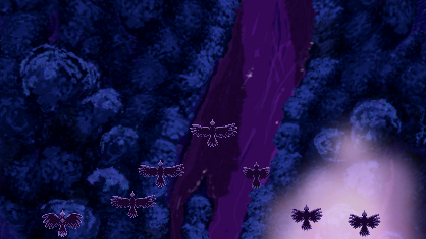 And another quick one! A WIP of an overhead shot of... more birdies! #itgetsmoreinteresting #screenshotsunday