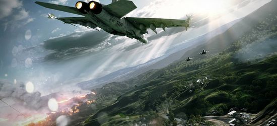 Battlefield 3 jet screen