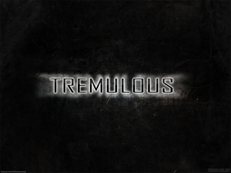 meaning tremulous