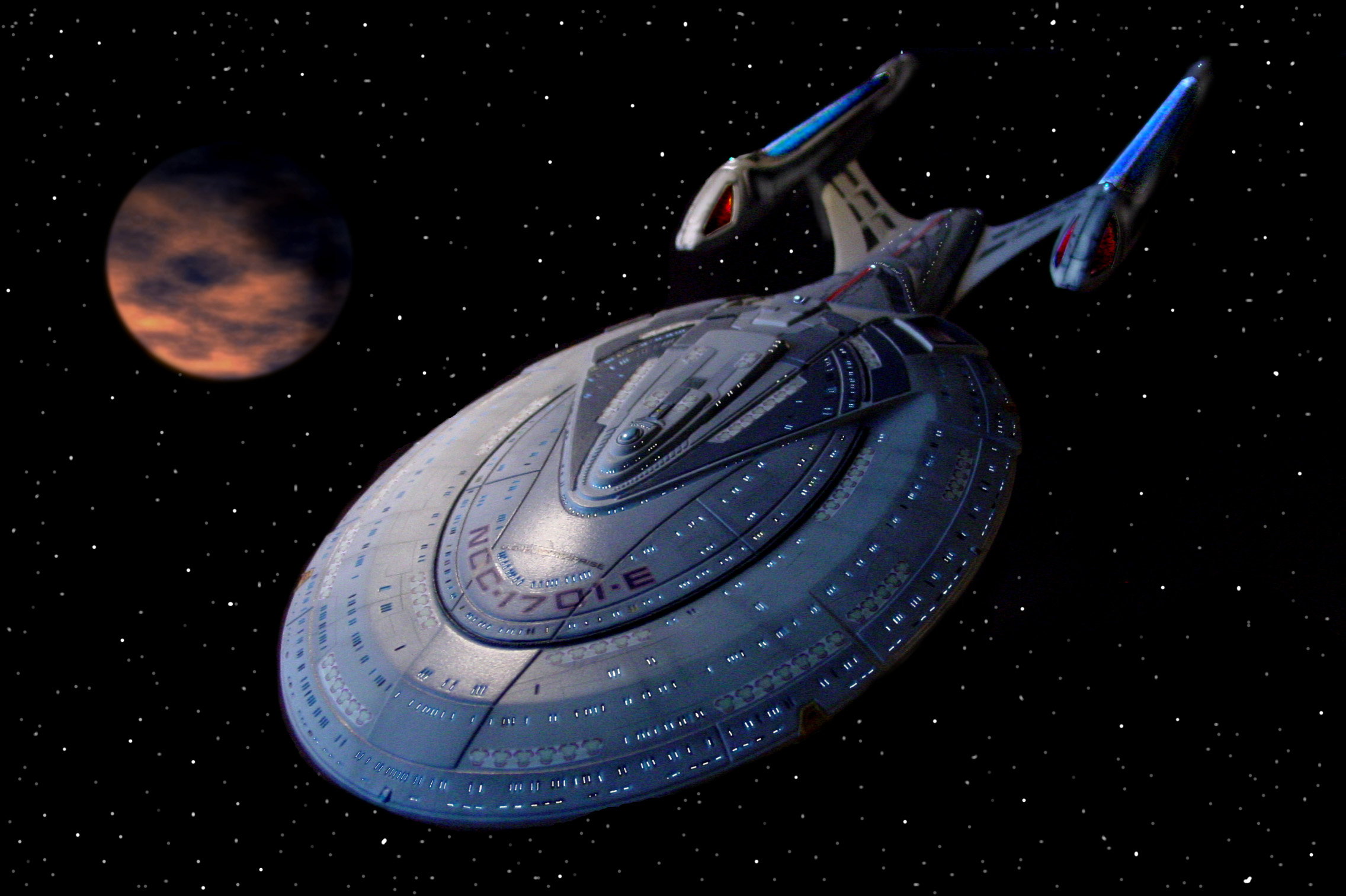 Звездолет Энтерпрайз NCC-1701 Звездный путь