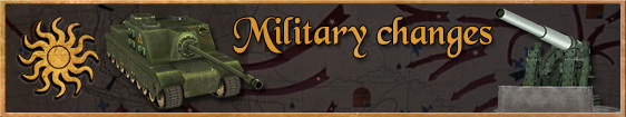 Military Changes