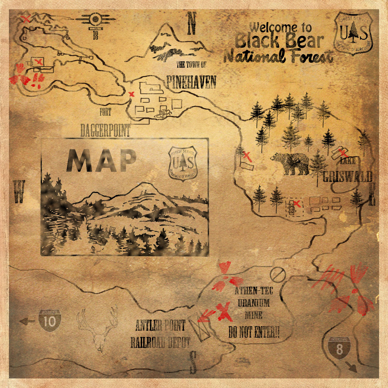 full new vegas map