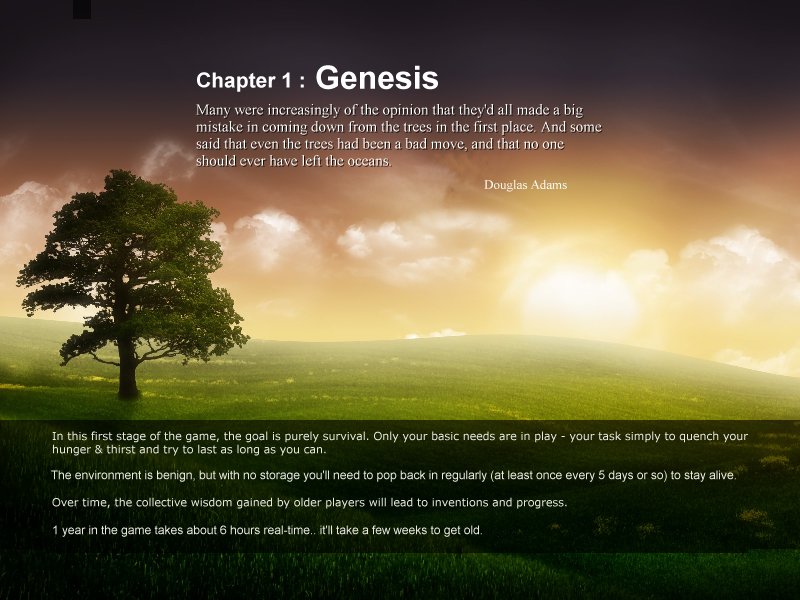 TU Chapter 1 - Genesis