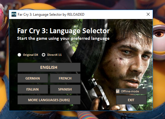 Far-Cry-3-Language-Selector File - Far Cry 3 - ModDB