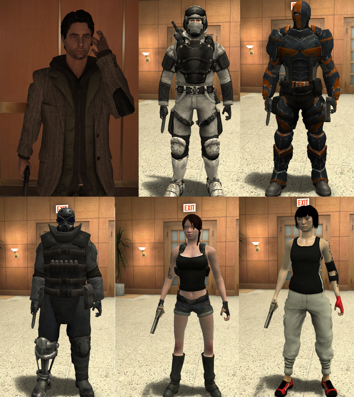 AntiEvil's player models pack addon - Mod DB